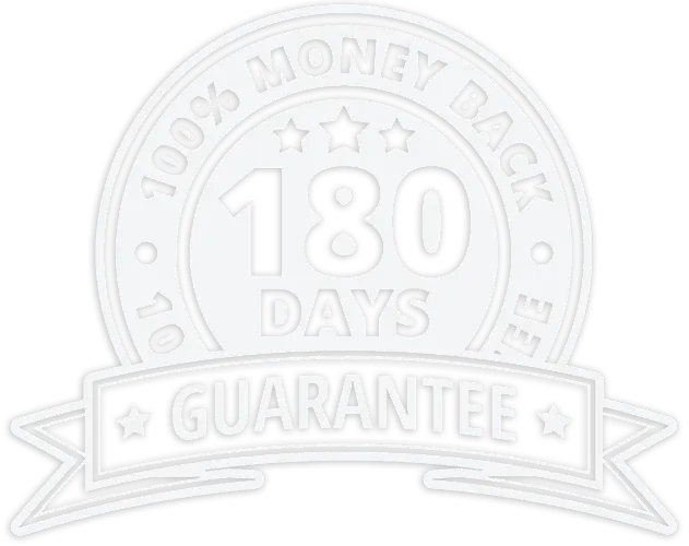 Longevity Activator 180-day money-back guarantee seal